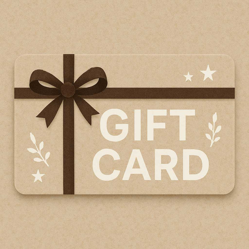 Woollux digital gift card with natural design, perfect for gifting handcrafted wool mattresses and bedding