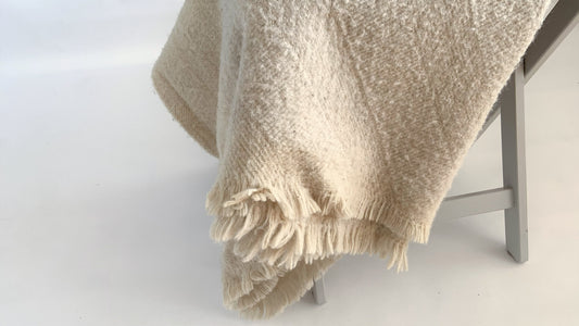 Wool Throw Blanket