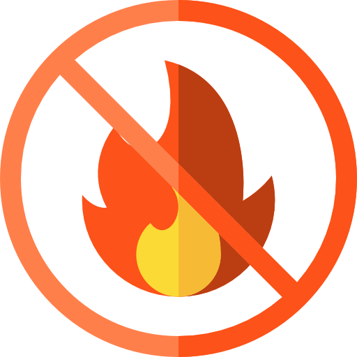 Flame Retardant Icon